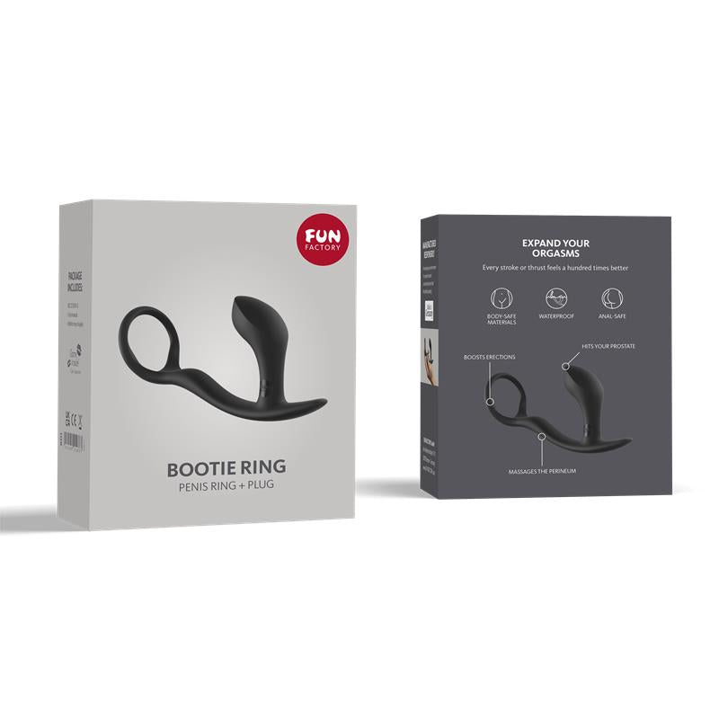 Gaidžio žiedas su analiniu kištuku ir silikonu