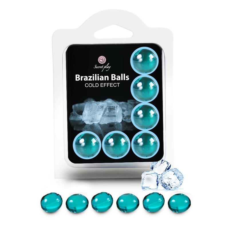 Braziliški kamuoliukai su šalčio efektu