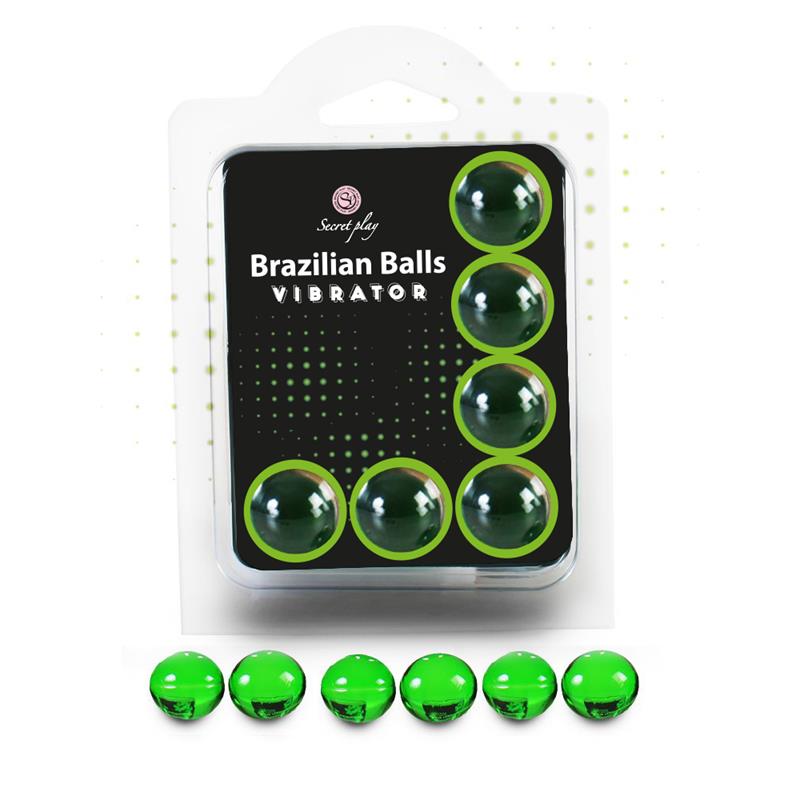 Braziliški kamuoliukai su masažo aliejumi
