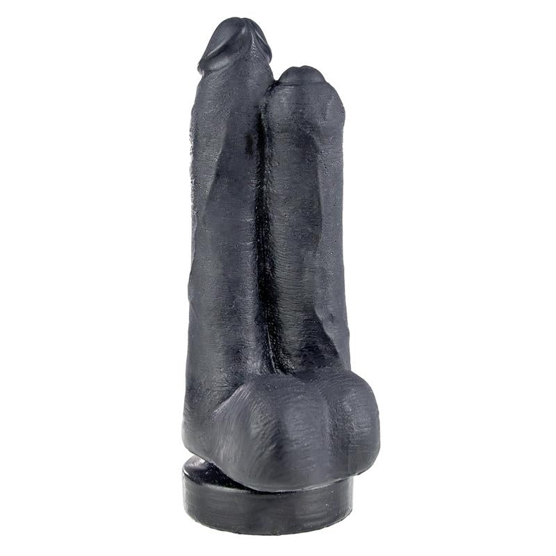 Dvigubas dildo su natūraliais kontūrais