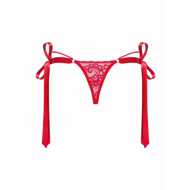 Seksualios juostos su nėriniais ir elastinga medžiaga