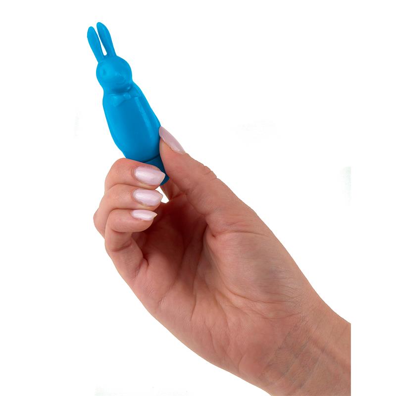 Mini triušio vibratorius su intensyvia vibracija