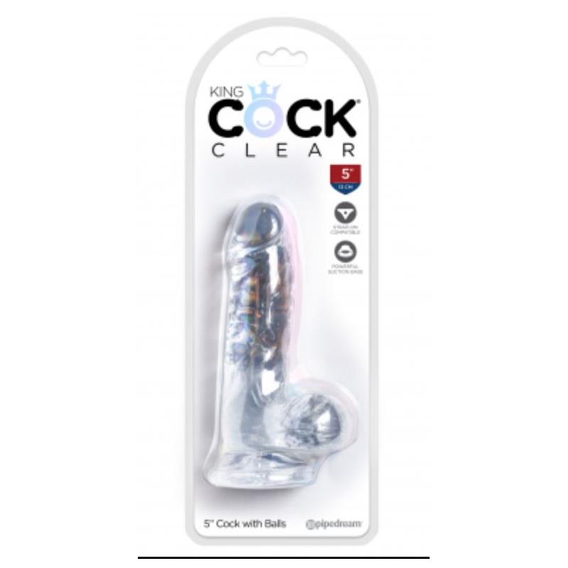 Tikroviškas dildo su siurbtuku ir lankščiu korpusu