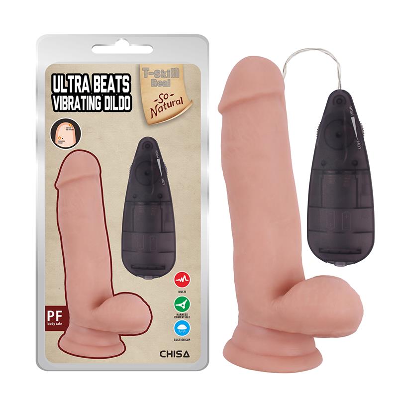Vibruojantis dildo su nuotolinio valdymo pultu
