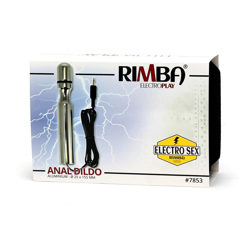 Aliumininis dildo su elektrostimuliacija