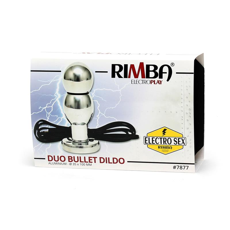 Dildo su elektrostimuliacija ir aliuminio medžiaga