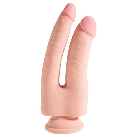 Dildo dvigubam įsiskverbimui su trigubu tankiu