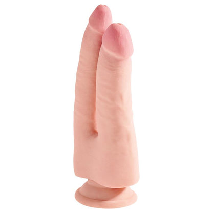 Dildo dvigubam įsiskverbimui su trigubu tankiu