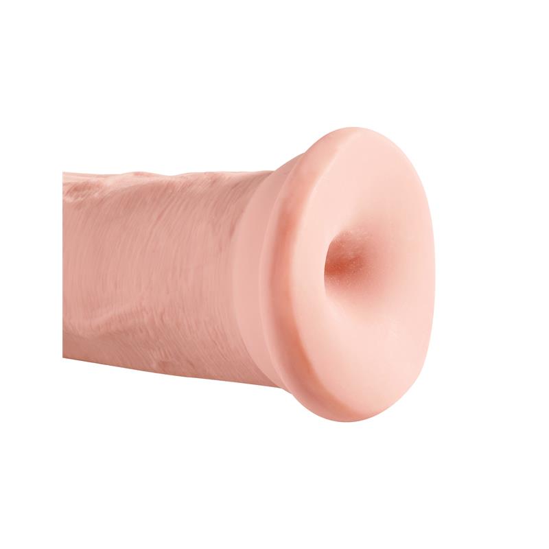 Dildo su trigubu tankiu ir siurbtuku