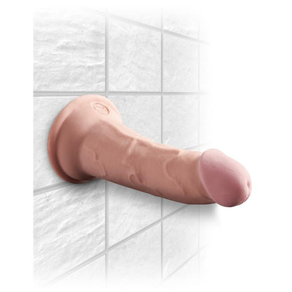 Realistinis dildo su galingu siurbtuku
