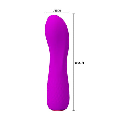 Kompaktiškas vibratorius su 12 vibracijos režimų