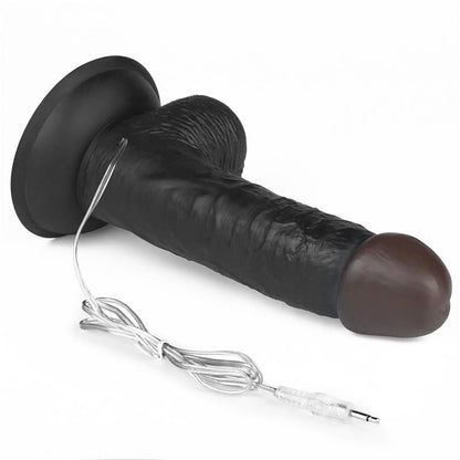 Diržas su dildo ir vibracija, reguliuojamas dydis