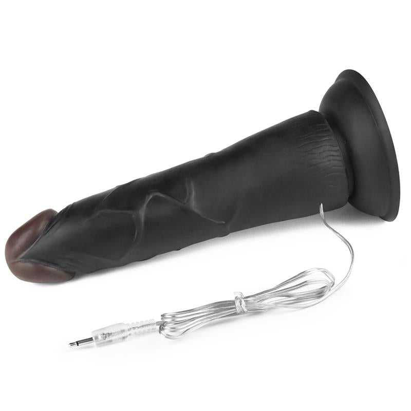 Reguliuojamas strap-on su vibruojančiu dildo