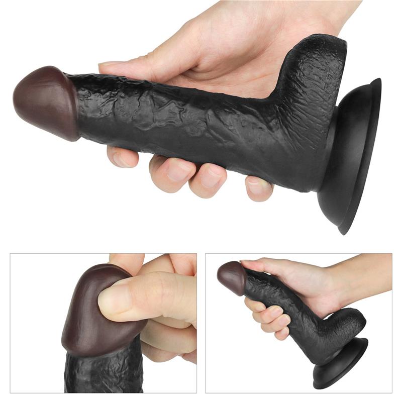 Diržas su dildo - reguliuojamas ir tikroviškas
