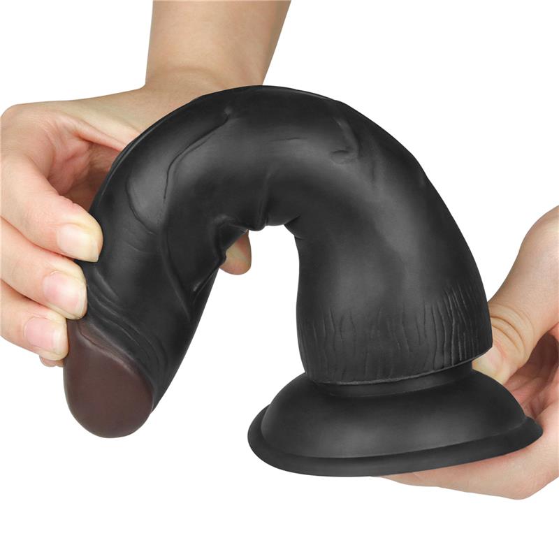 Diržas su dildo galvute - tikroviškas pojūtis
