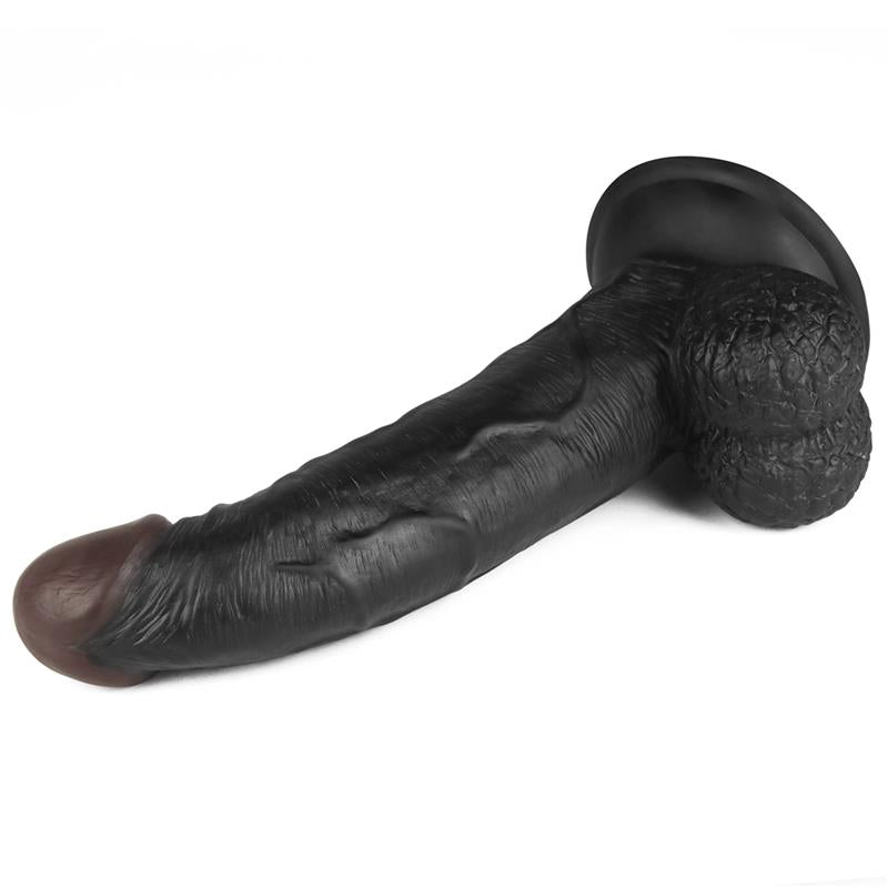 Strapon diržas su dildo ir reguliuojamu pritaikymu