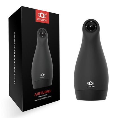 Masturbatorius su siurbimo ir vibracijos funkcijomis