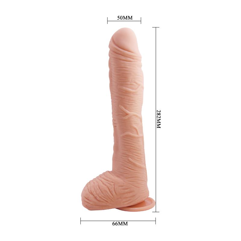 G-taško dildo su siurbtuku ir tekstūra