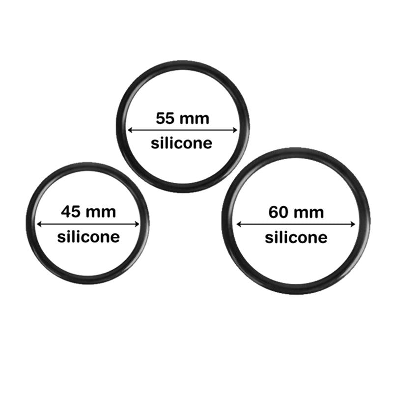 Reguliuojamos petnešos su silikoniniais žiedais