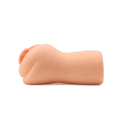 Masturbatorius su rievėtu tuneliu ir ergonomiška forma