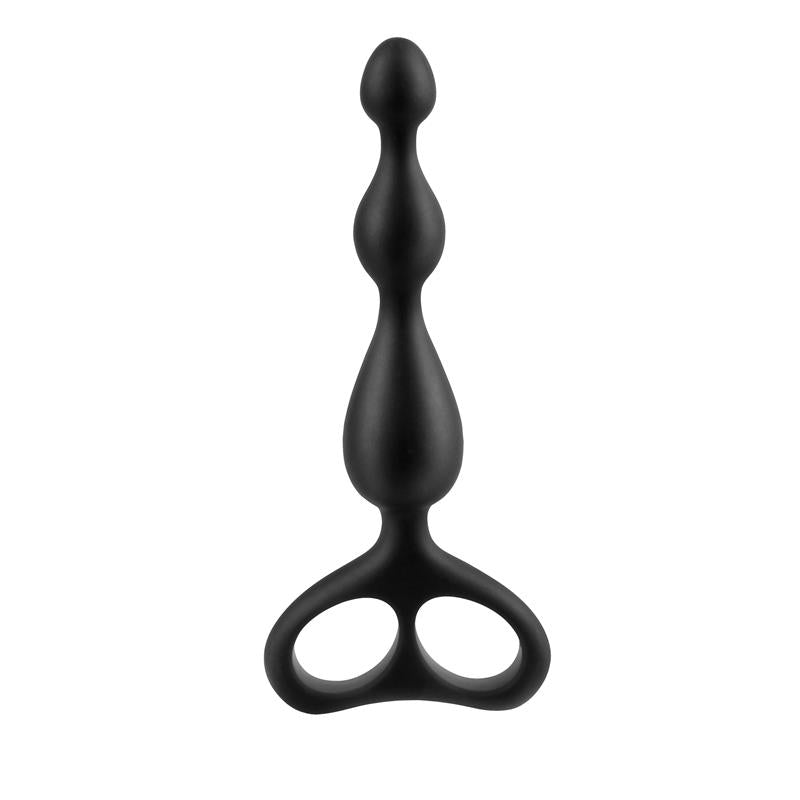 Analiniai karoliukai su ergonomine rankena