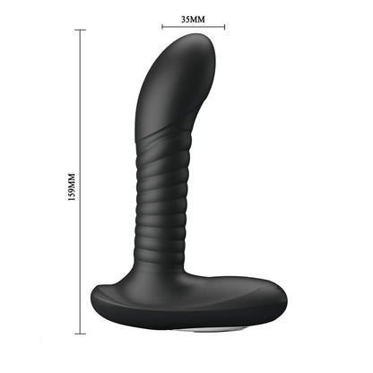 Vibratorius su 12 vibracijų ir 3 sukimosi režimais