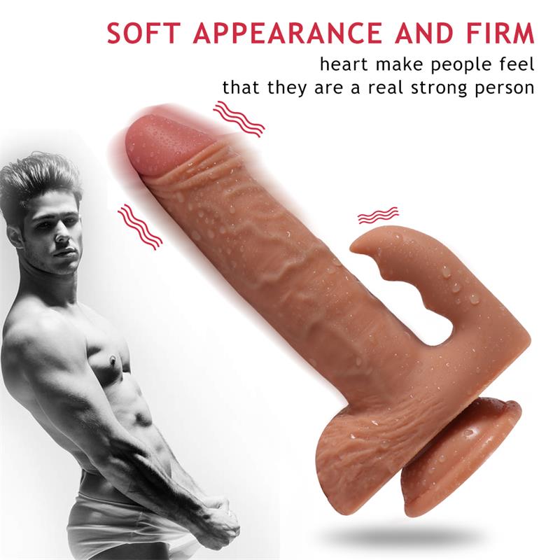 Realistiškas dildo su 20 vibracijos režimų