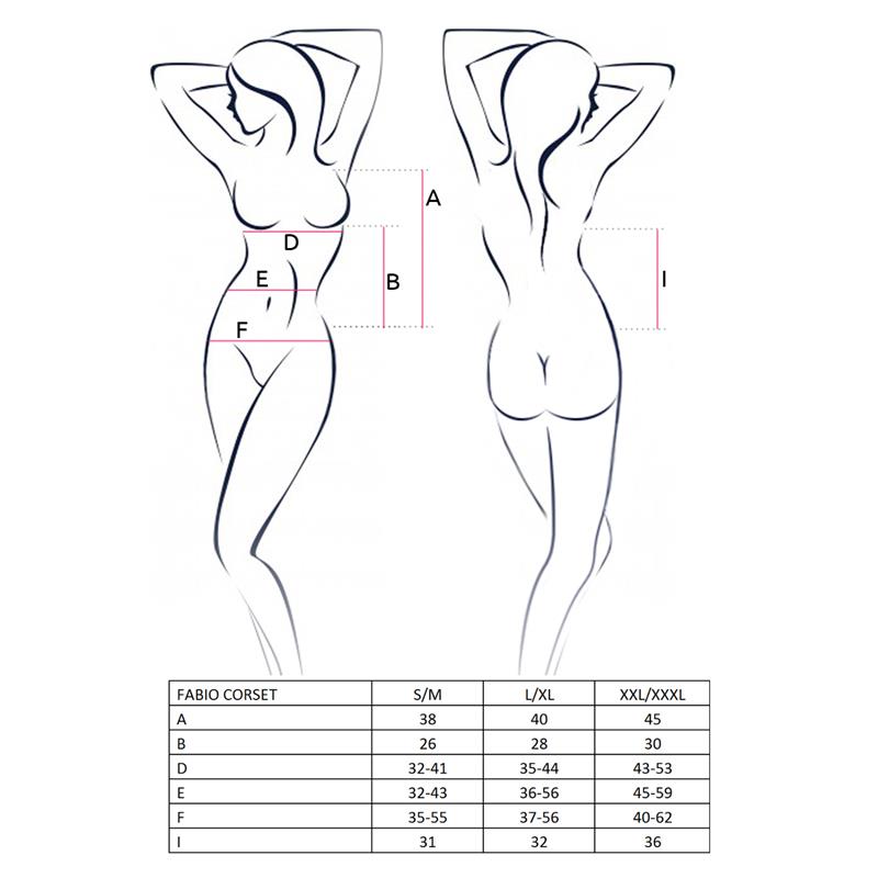 Juodas korsetas su formuojančiais strypais