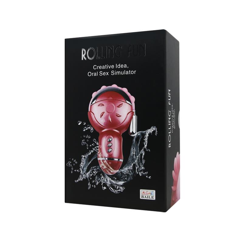 G-taško vibratorius su intensyvia vibracija ir sukimu