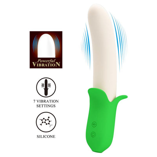 Daugiafunkcis vibratorius su 7 režimais