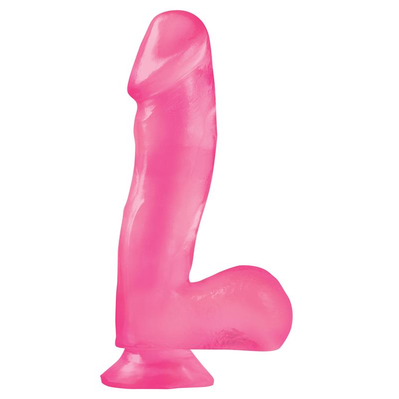 PVC dildo su siurbtuku ir be ftalatų