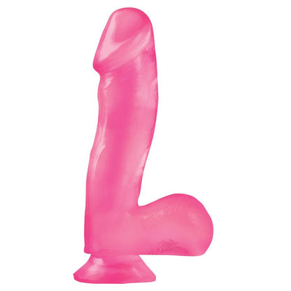 PVC dildo su siurbtuku ir be ftalatų