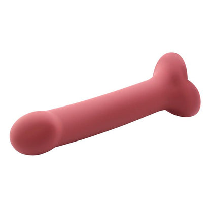 Lankstus silikoninis dildo su siurbtuku