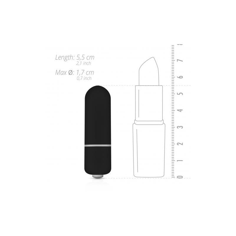 Mini kulkų vibratorius su 10 vibracijos režimų