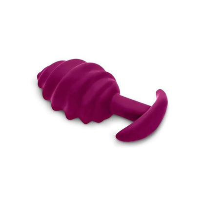 Besisukantis analinis kištukas su ergonomišku dizainu