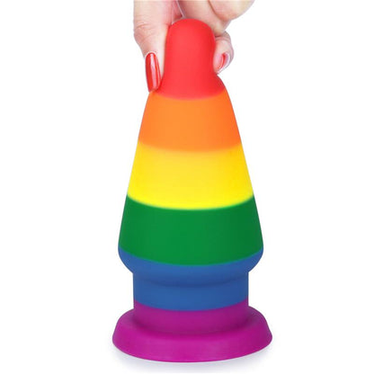 Aksominis analinis kamštis su ergonomišku dizainu