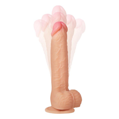 Teleskopinis dildo su 360° judesiu