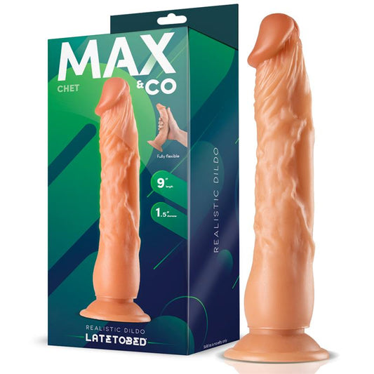 Dildo su siurbtuku ir tikrovišku paviršiumi
