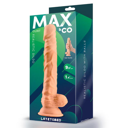 Tikroviškas dildo su galingu siurbtuku