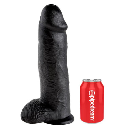 Realistiškas dildo su siurbtuku ir reljefine tekstūra