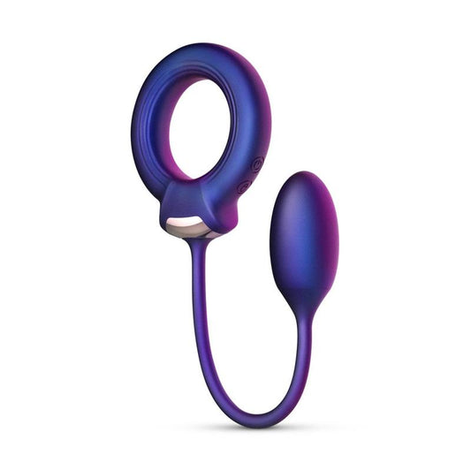 Vibruojantis gaidžio žiedas su analiniu kamuoliu