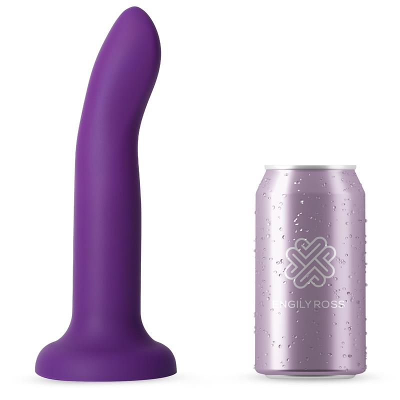 Spalvas keičiantis dildo su stipriu siurbtuku