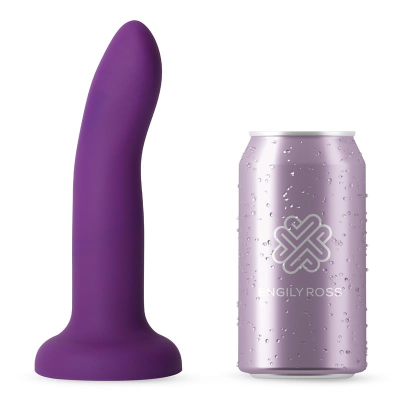 Temperatūros reaguojantis dildo su siurbtuku
