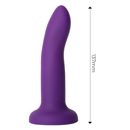 Spalvą keičiantis dildo su siurbtuku