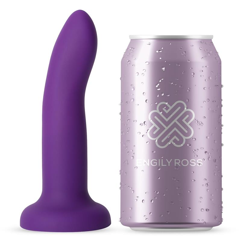 Spalvą keičiantis dildo su siurbtuku