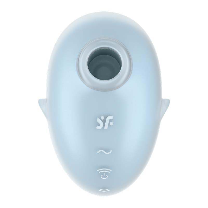 Oro impulsų vibratorius su 12 vibracijos programų