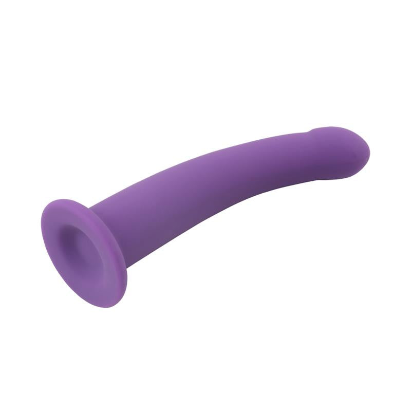 Silikoninis dildo su diržais ir atsparus vandeniui