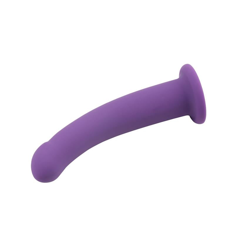 Silikoninis dildo su diržais ir atsparus vandeniui