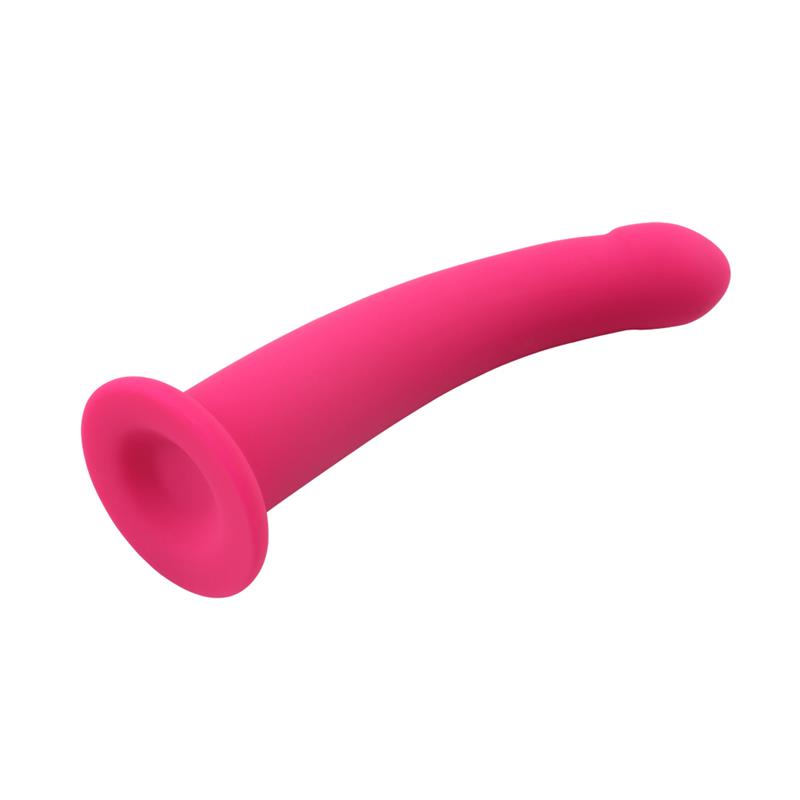 Silikoninis dildo su diržu, atsparus vandeniui