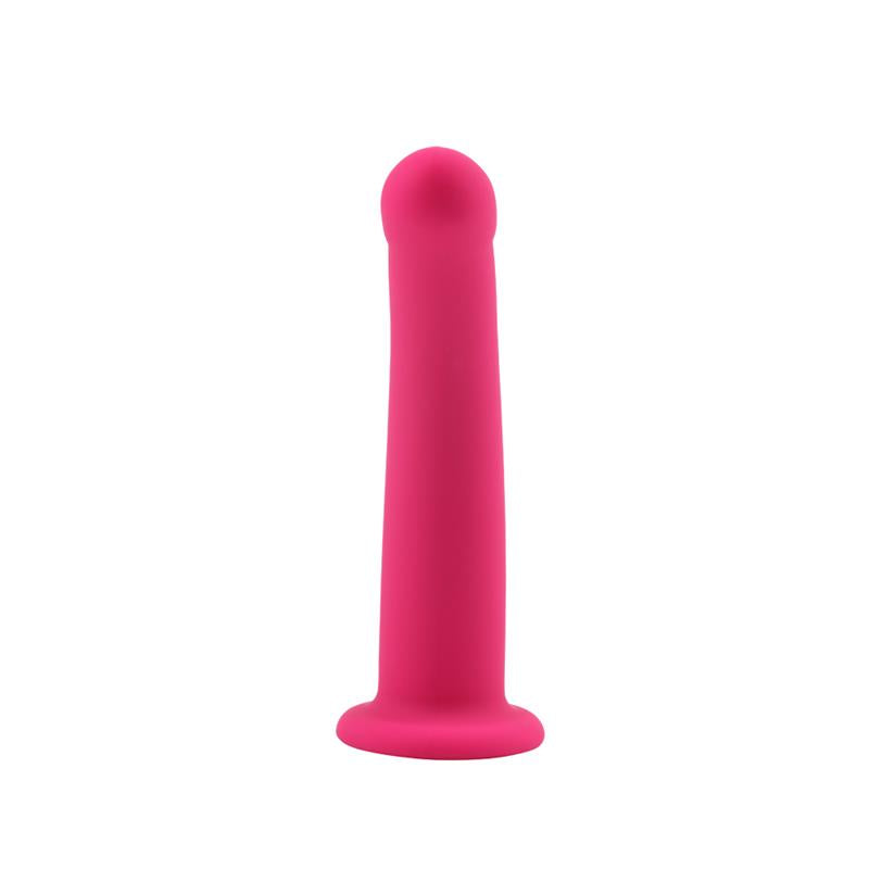 Silikoninis dildo su diržu, atsparus vandeniui